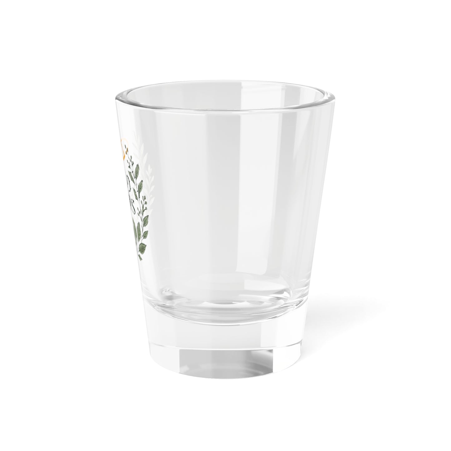 Elegant Halo Herbs Shot Glass | Unique Barware, Gifts for Her, Home Decor, Wedding Favors, Celebrations