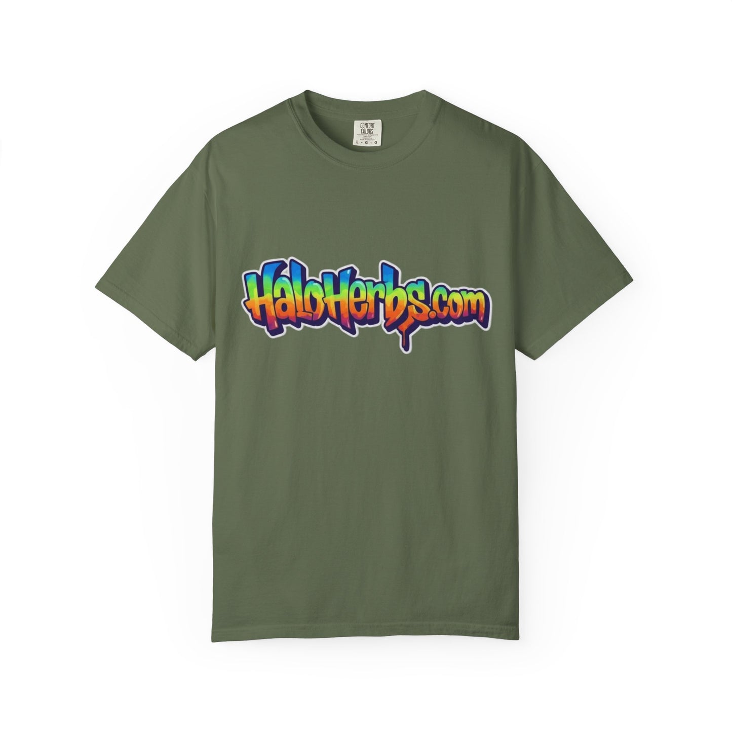 Halo Herbs Graffiti Vibrant Unisex T-Shirt Casual Wear