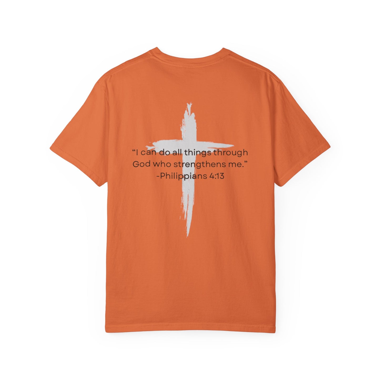Philippians 4:13, Faith-Inspired Unisex T-Shirt, Inspirational Quote Shirt, Casual Wear, Christian T-Shirt, Motivational Gift