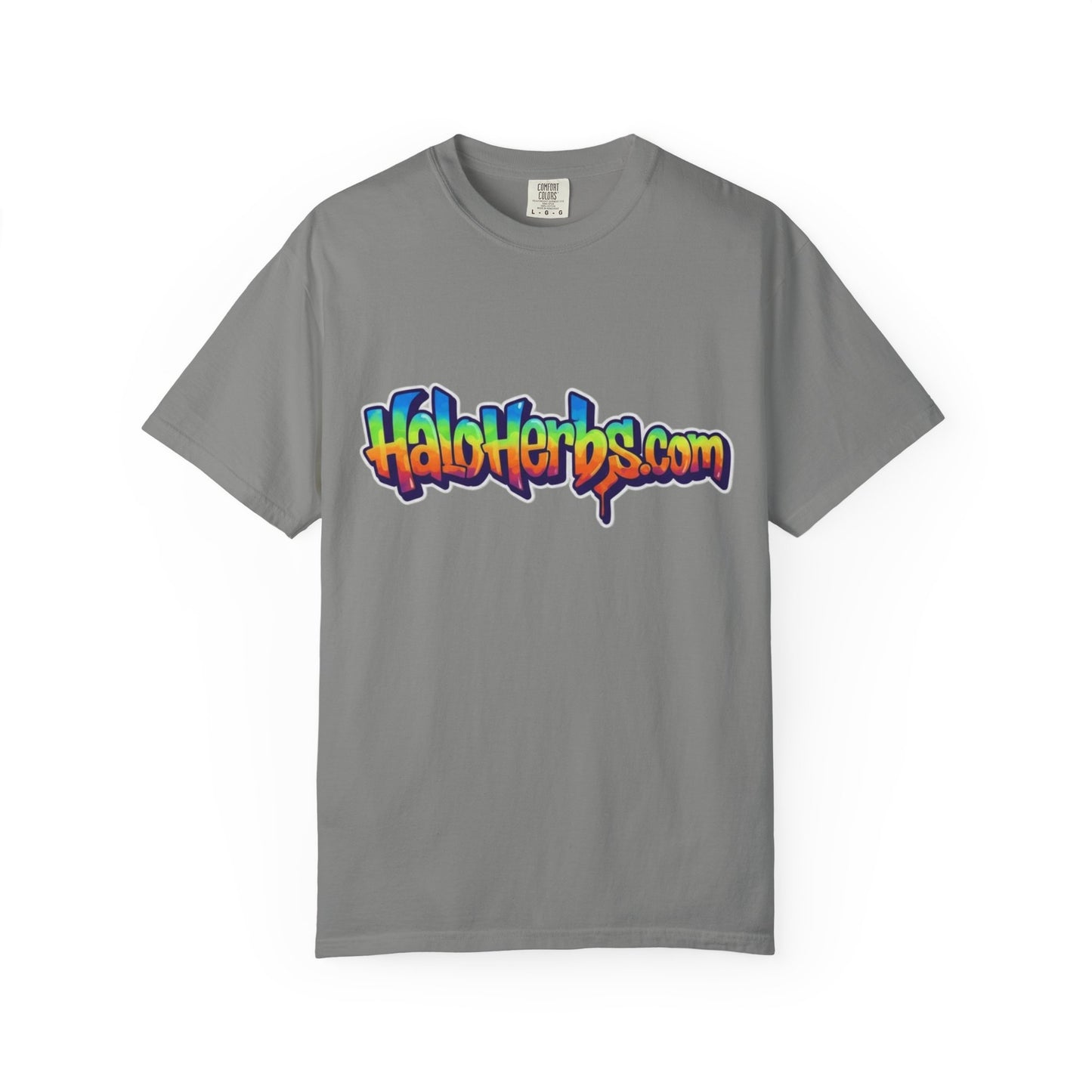 Halo Herbs Graffiti Vibrant Unisex T-Shirt Casual Wear