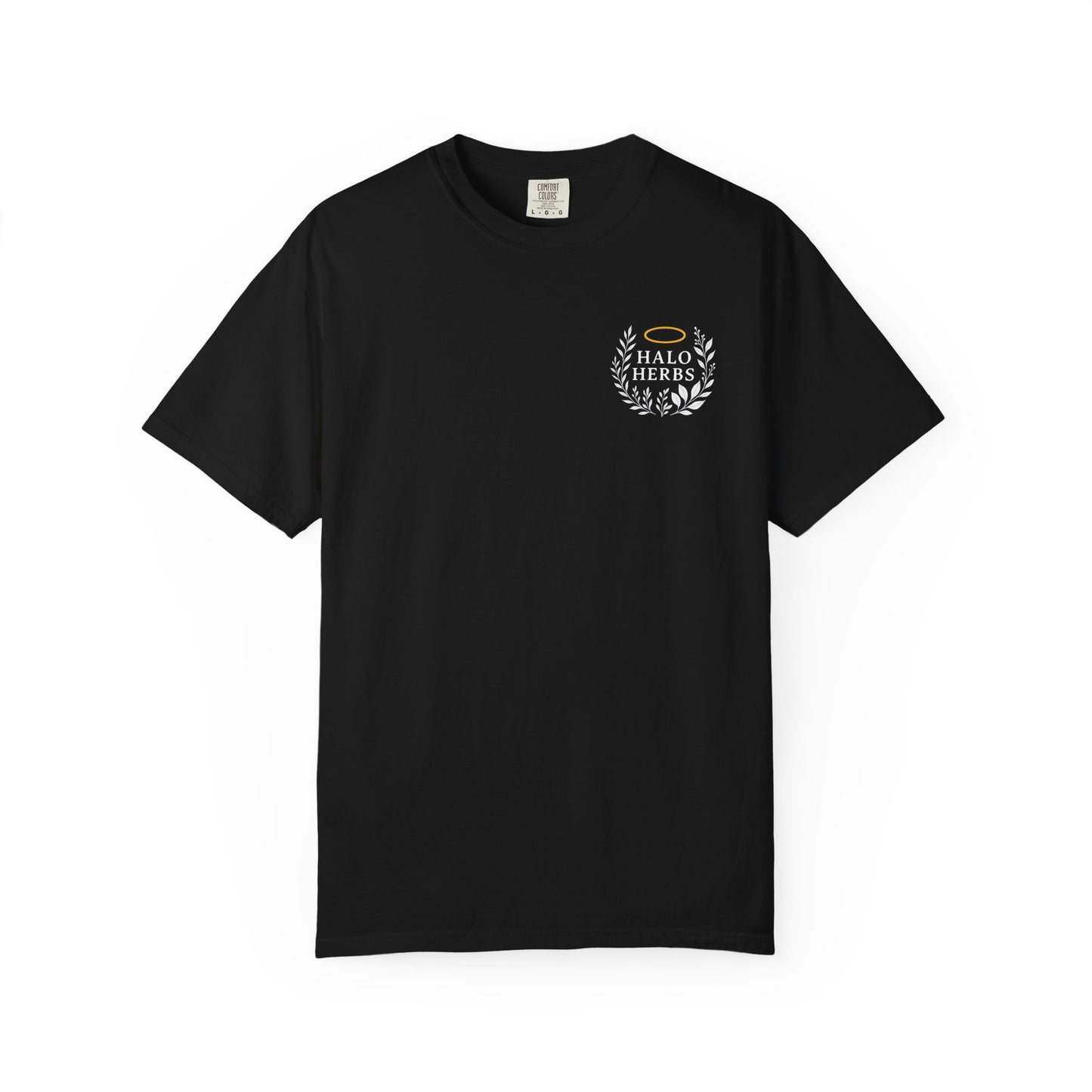 Halo Herbs Garment-Dyed Unisex T-Shirt - Casual Style for Everyday Comfort