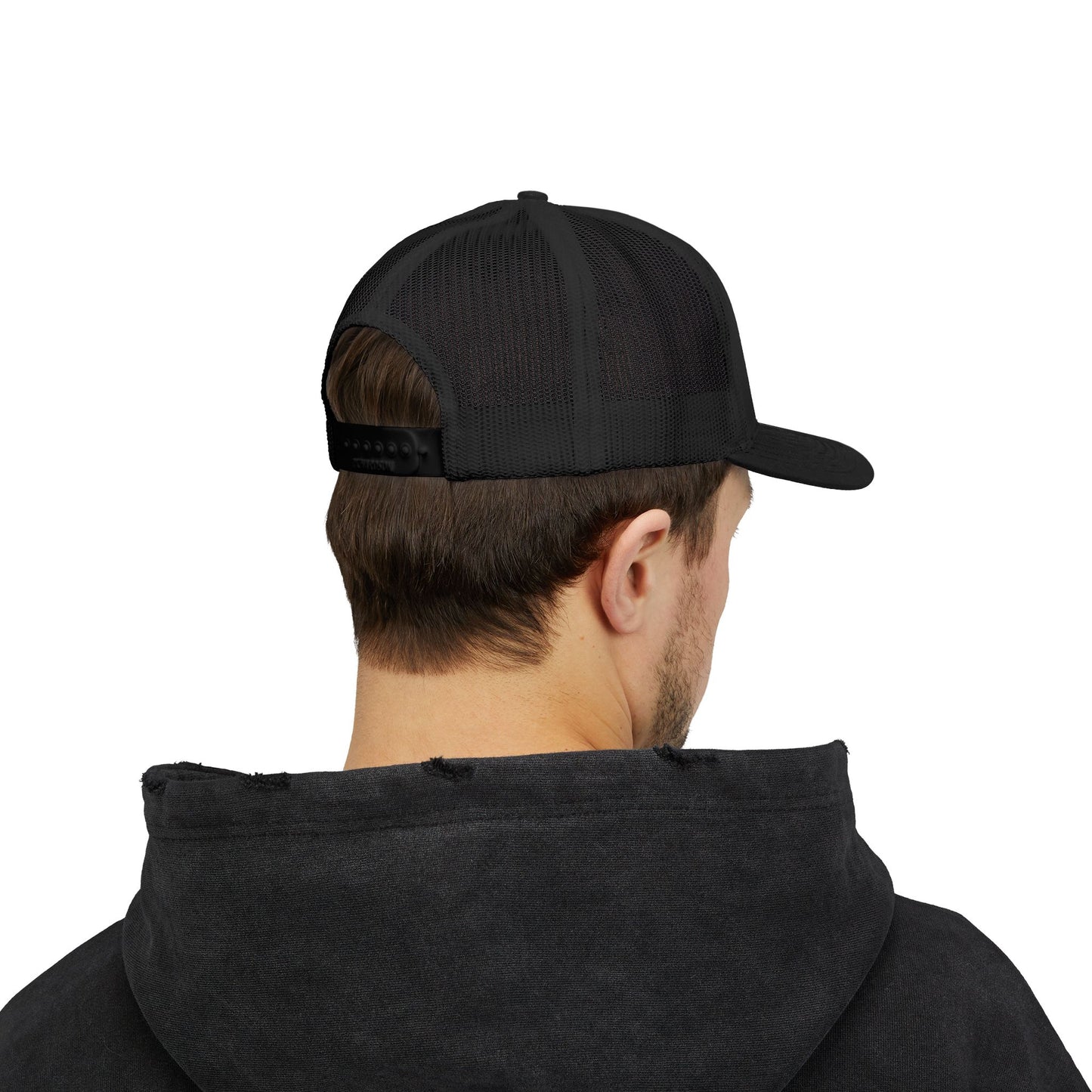 Halo Herbs Snapback Trucker Cap, Casual Outdoor Wear