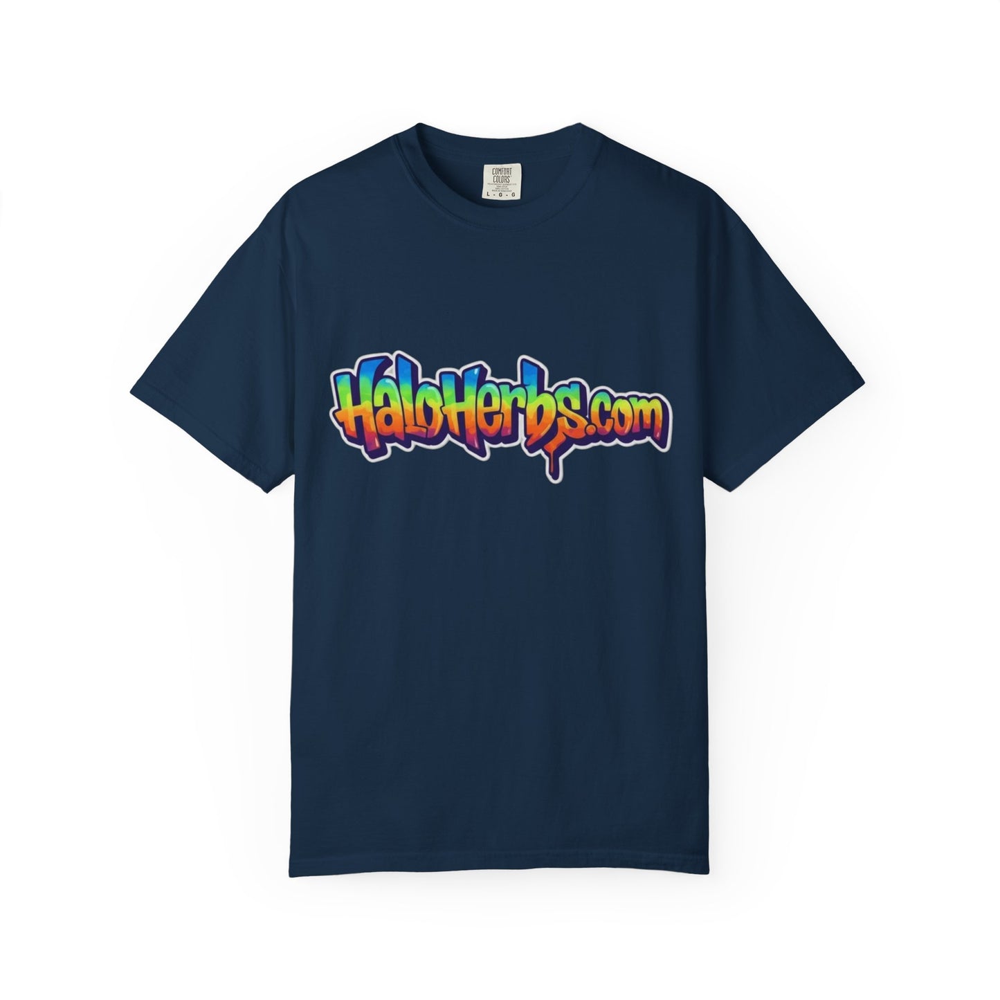 Halo Herbs Graffiti Vibrant Unisex T-Shirt Casual Wear
