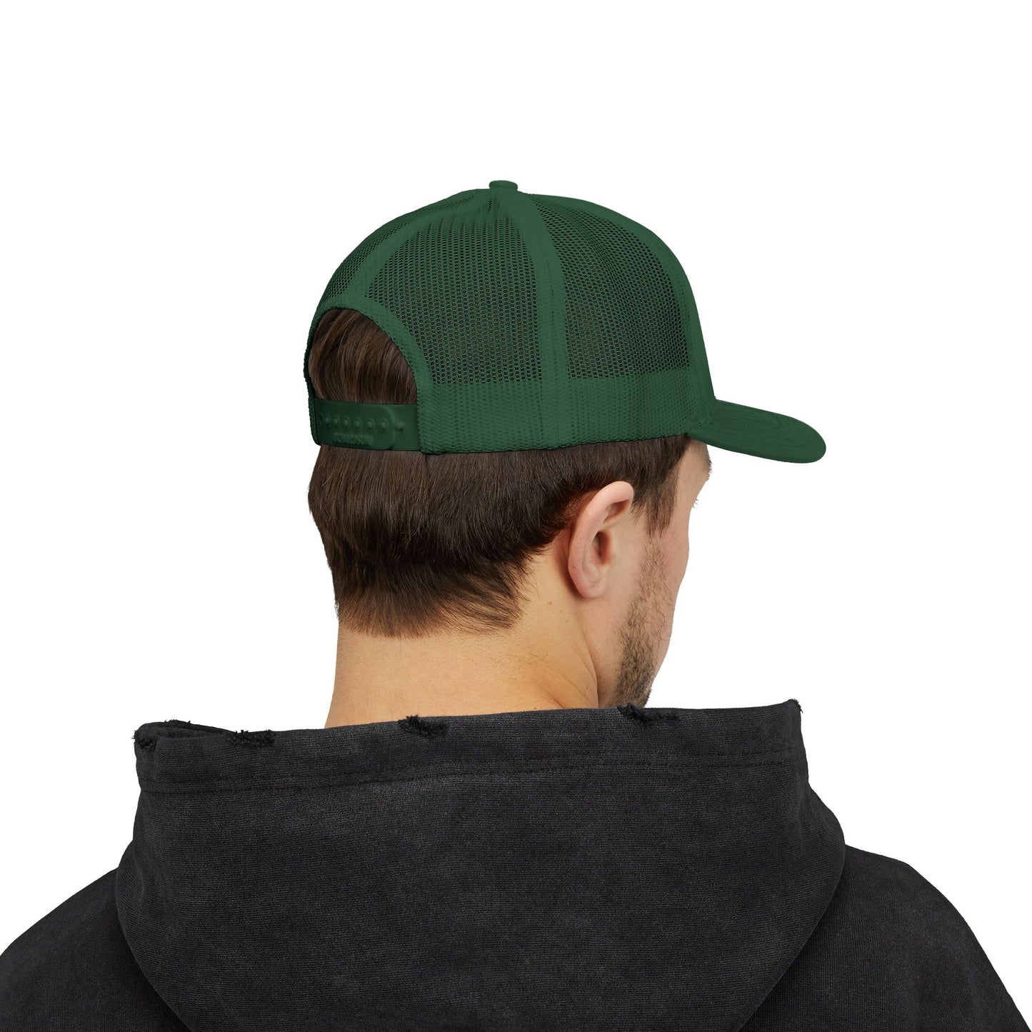 Halo Herbs Snapback Trucker Cap, Casual Outdoor Wear