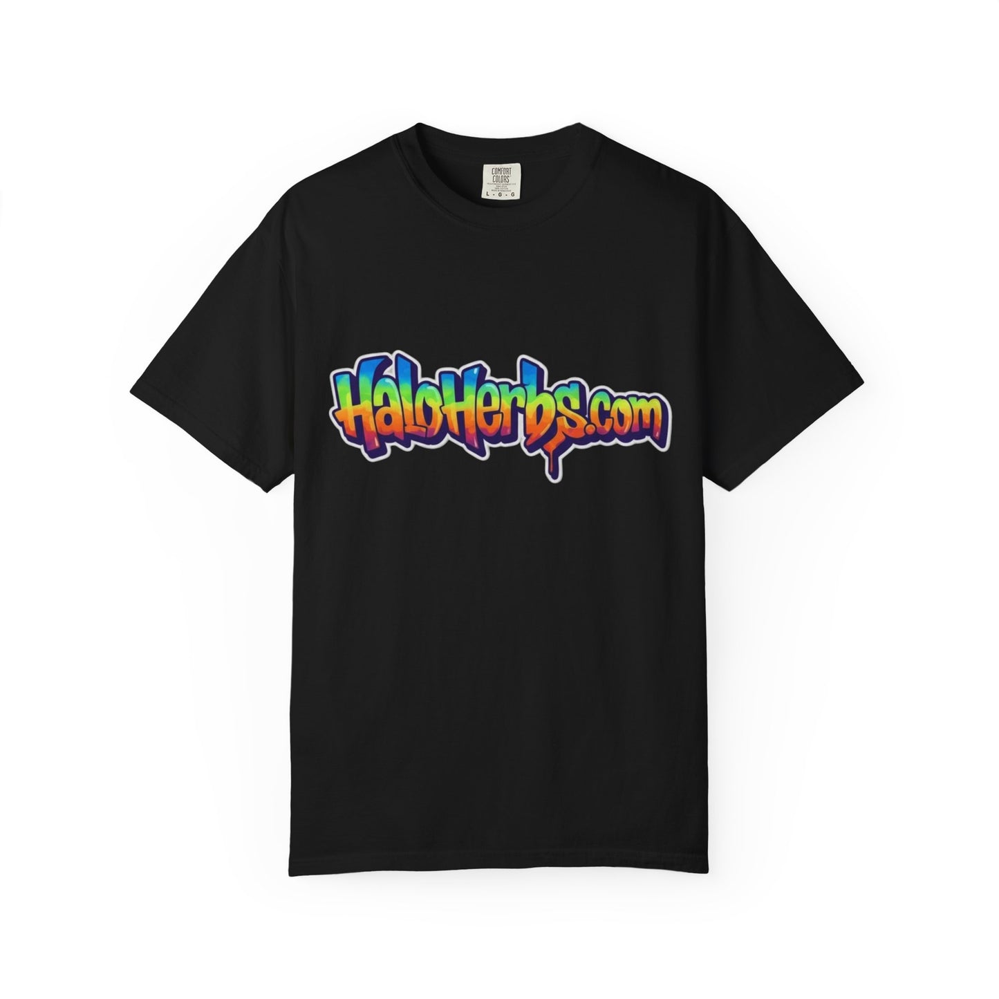 Halo Herbs Graffiti Vibrant Unisex T-Shirt Casual Wear