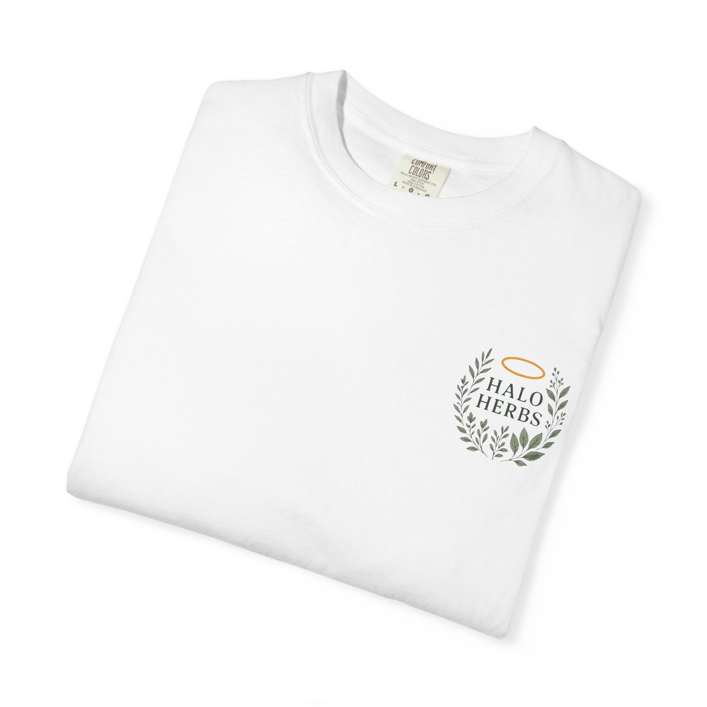 Halo Herbs T-Shirt — Logo Pocket Tee