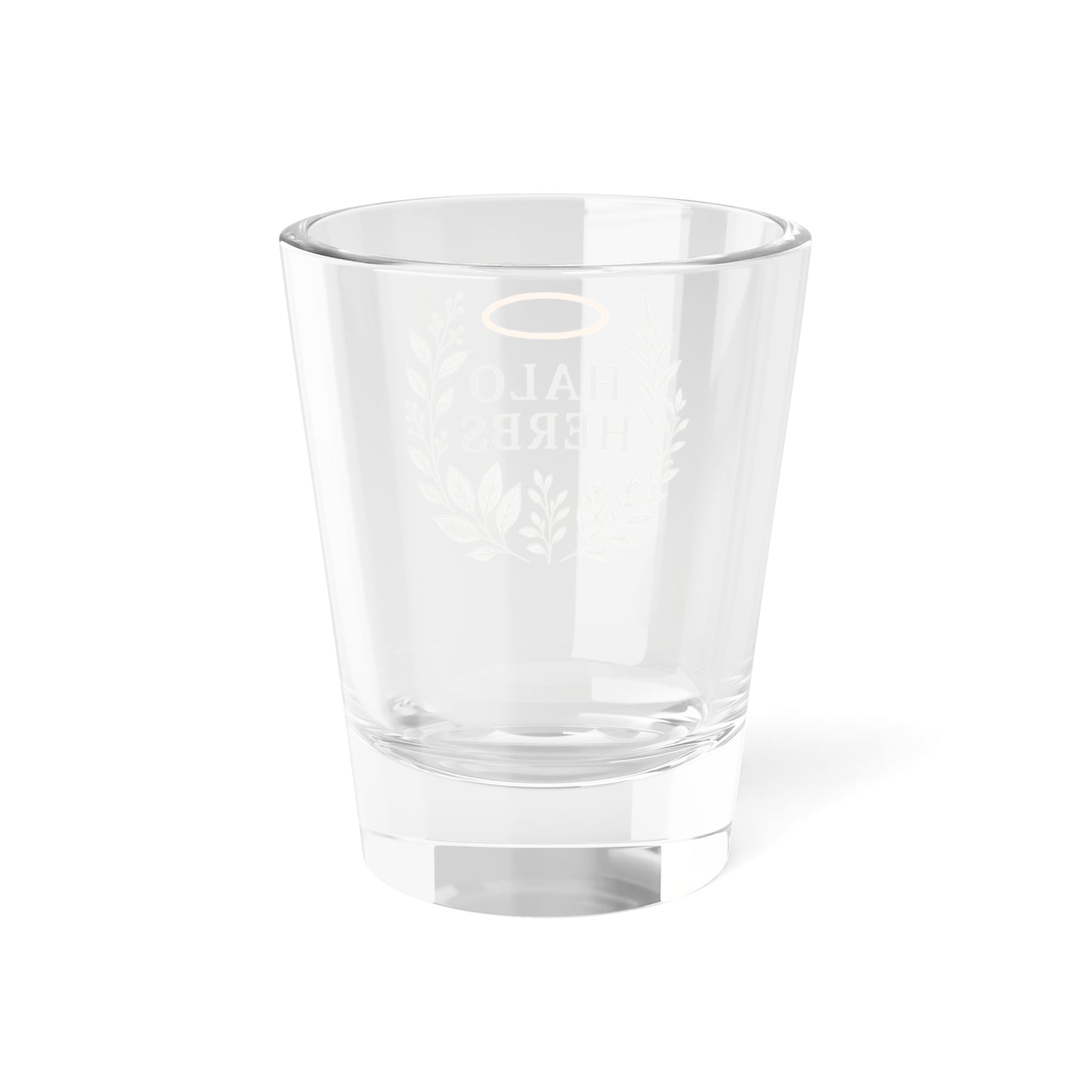 Elegant Halo Herbs Shot Glass | Unique Barware, Gifts for Her, Home Decor, Wedding Favors, Celebrations
