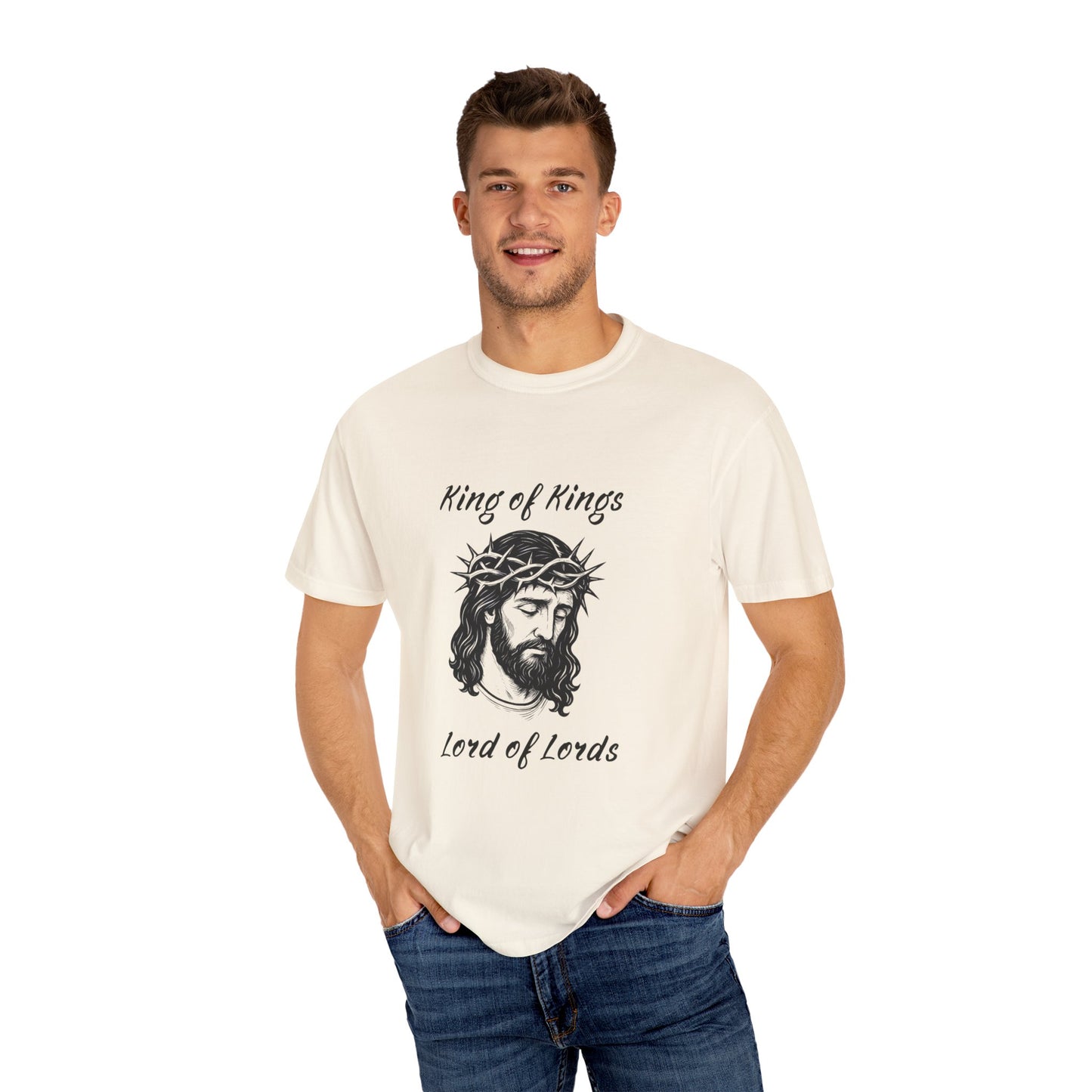 King of Kings Unisex Garment-Dyed T-shirt