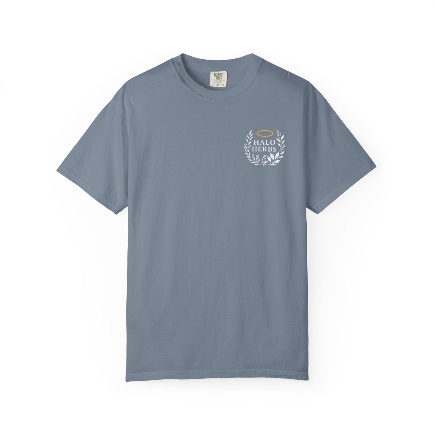 Halo Herbs Garment-Dyed Unisex T-Shirt - Casual Style for Everyday Comfort