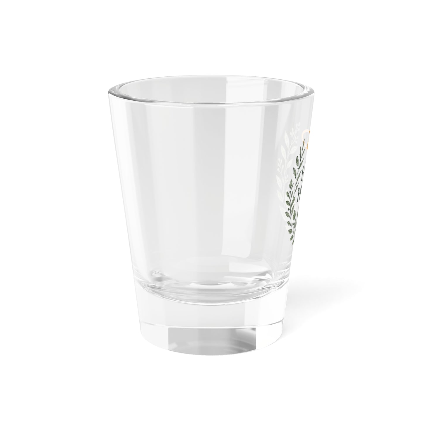 Elegant Halo Herbs Shot Glass | Unique Barware, Gifts for Her, Home Decor, Wedding Favors, Celebrations