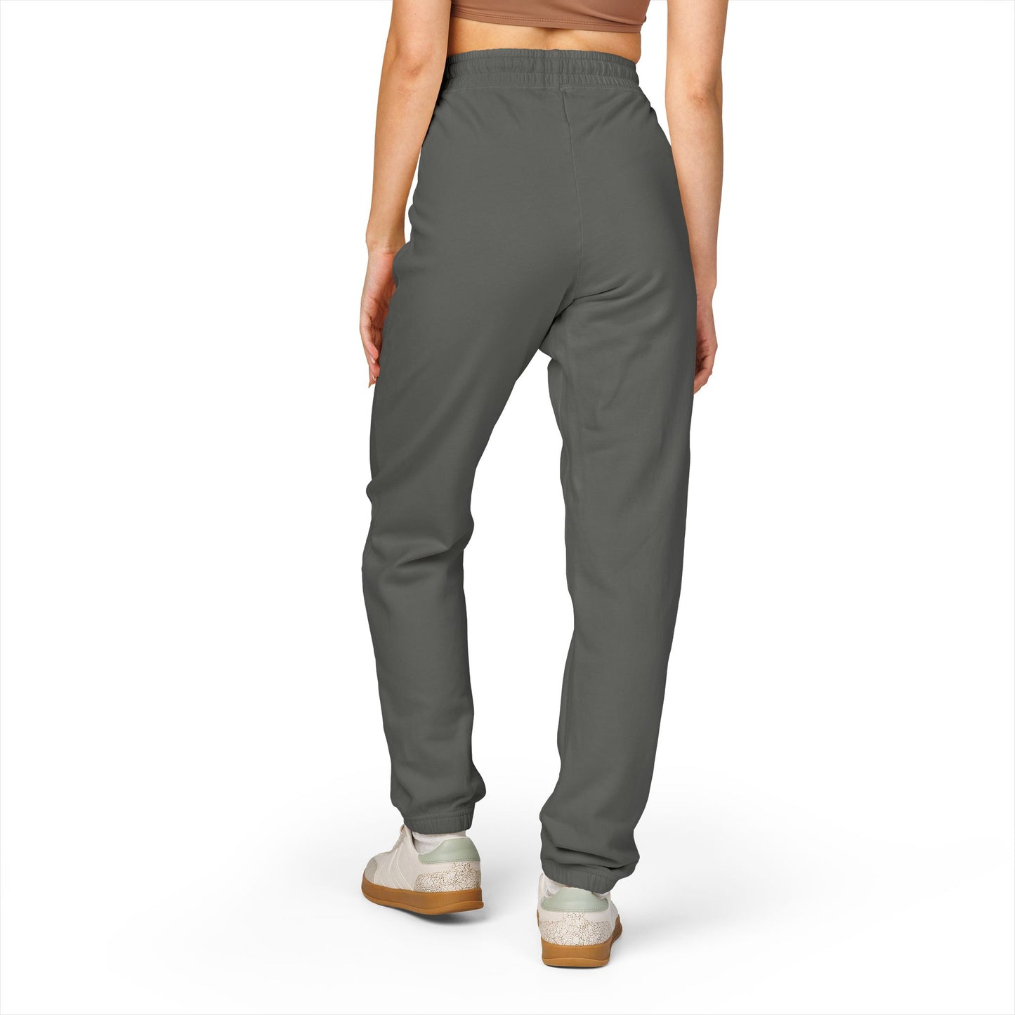 Halo Herbs Graffiti Garment-Dyed Fleece Sweatpants with Colorful Design, Cozy Loungewear, Casual Athleisure Pants, Perfect for Relaxation and Everyday Wear