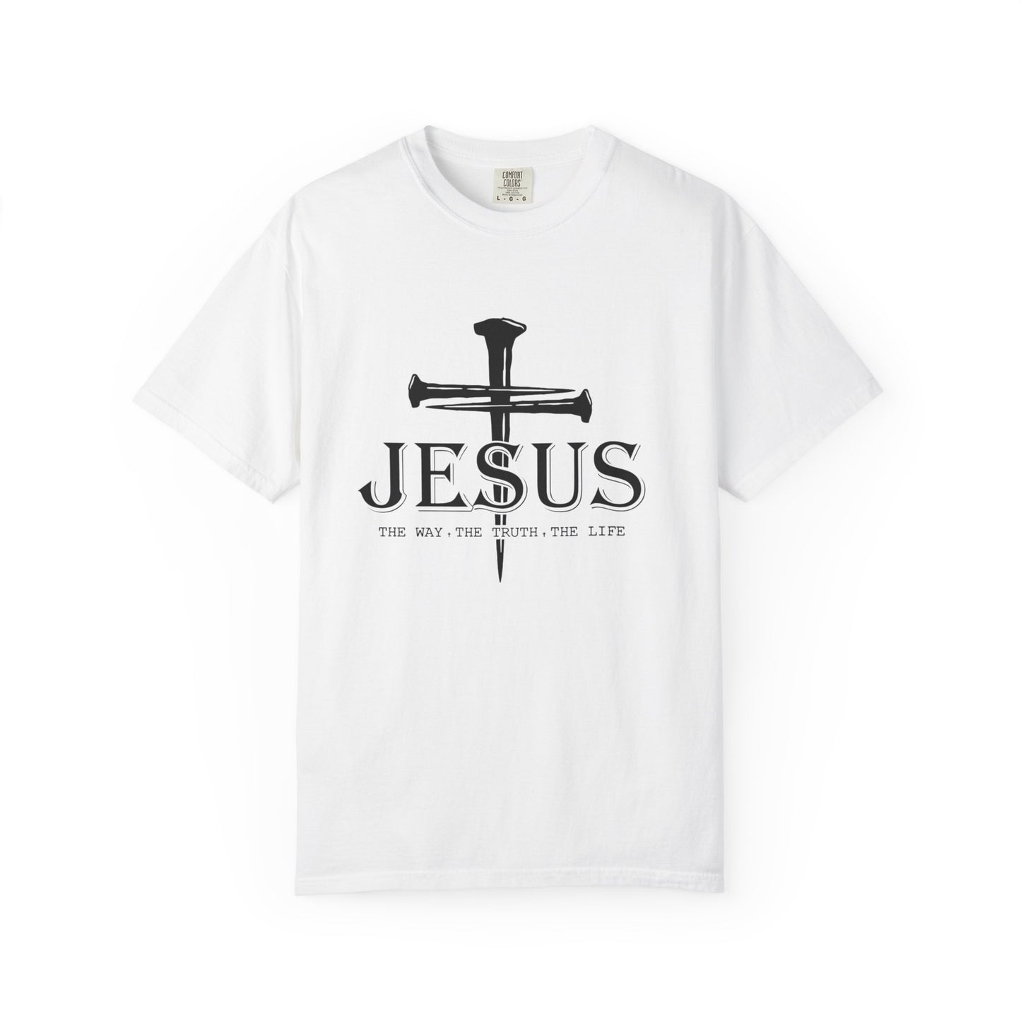 Jesus Cross Garment-Dyed T-Shirt