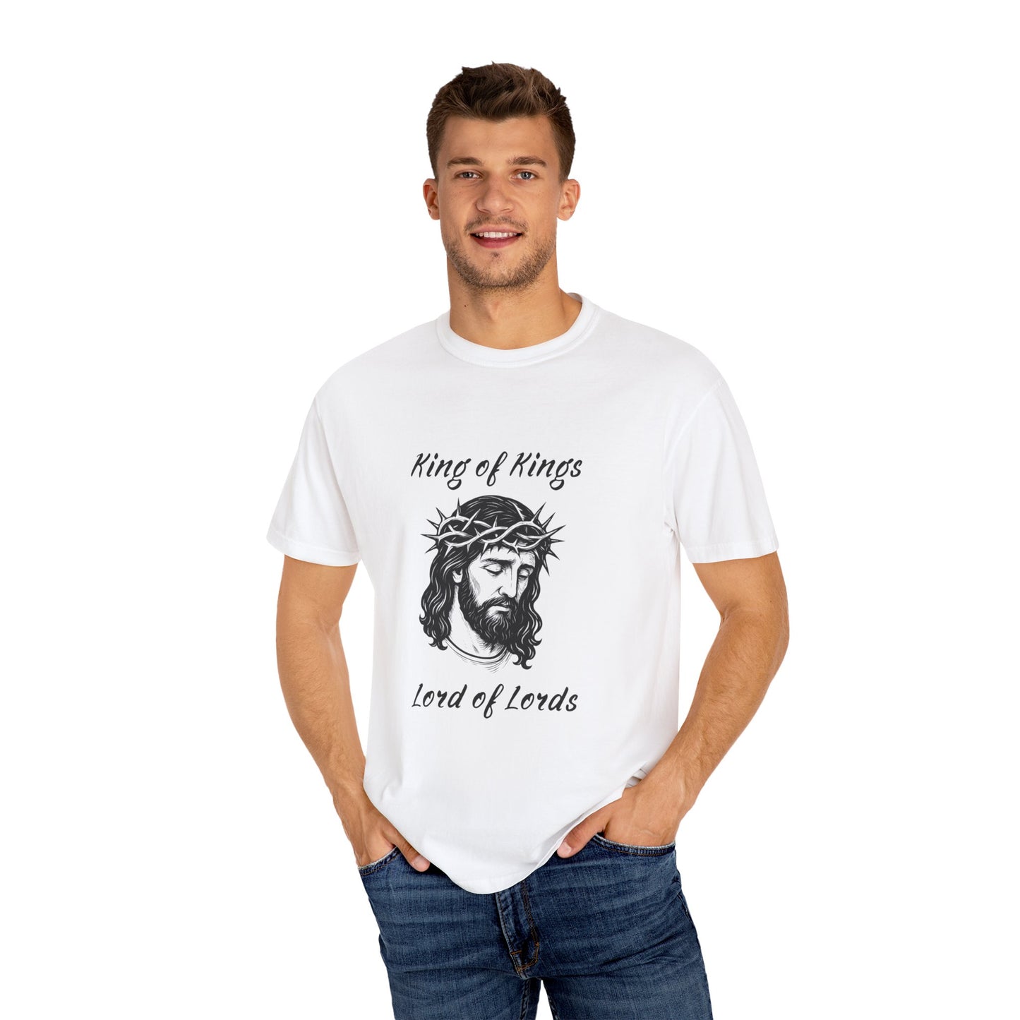 King of Kings Unisex Garment-Dyed T-shirt