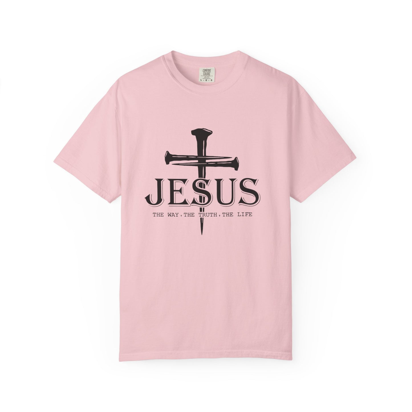Jesus Cross Garment-Dyed T-Shirt