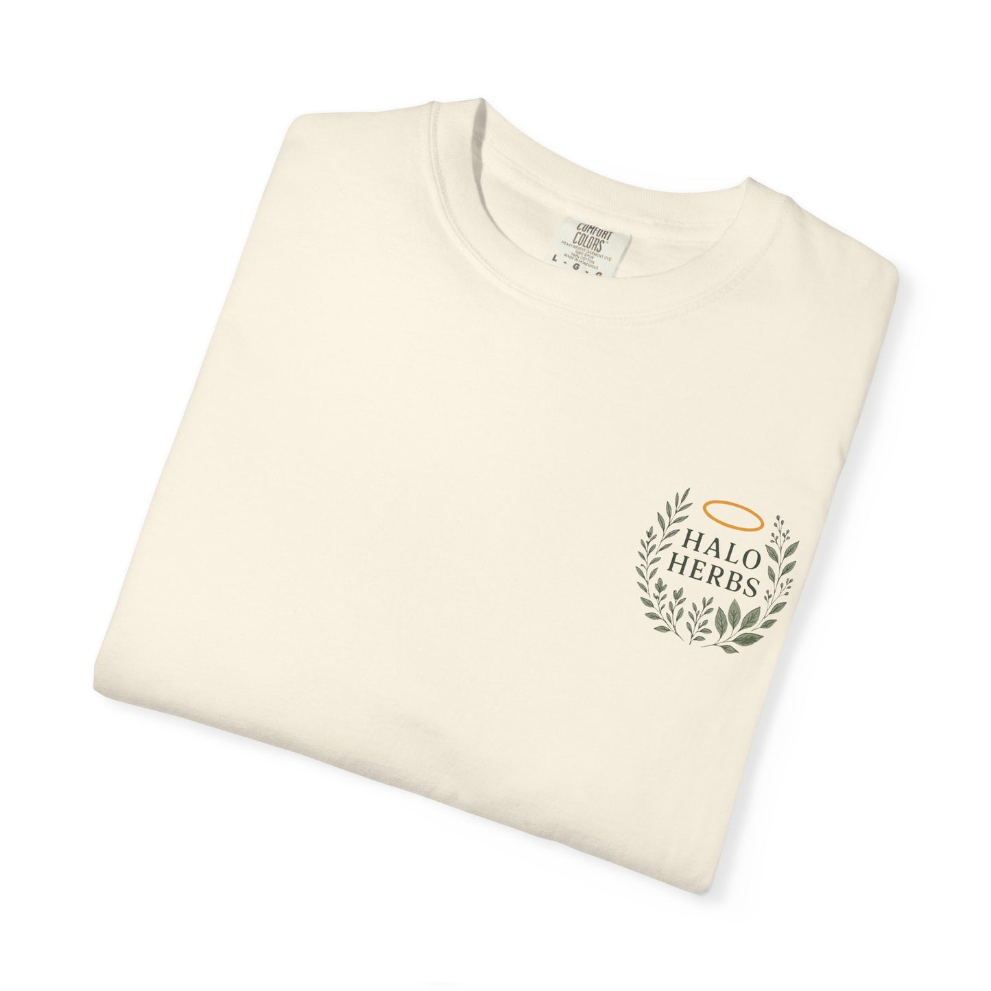 Halo Herbs T-Shirt — Logo Pocket Tee