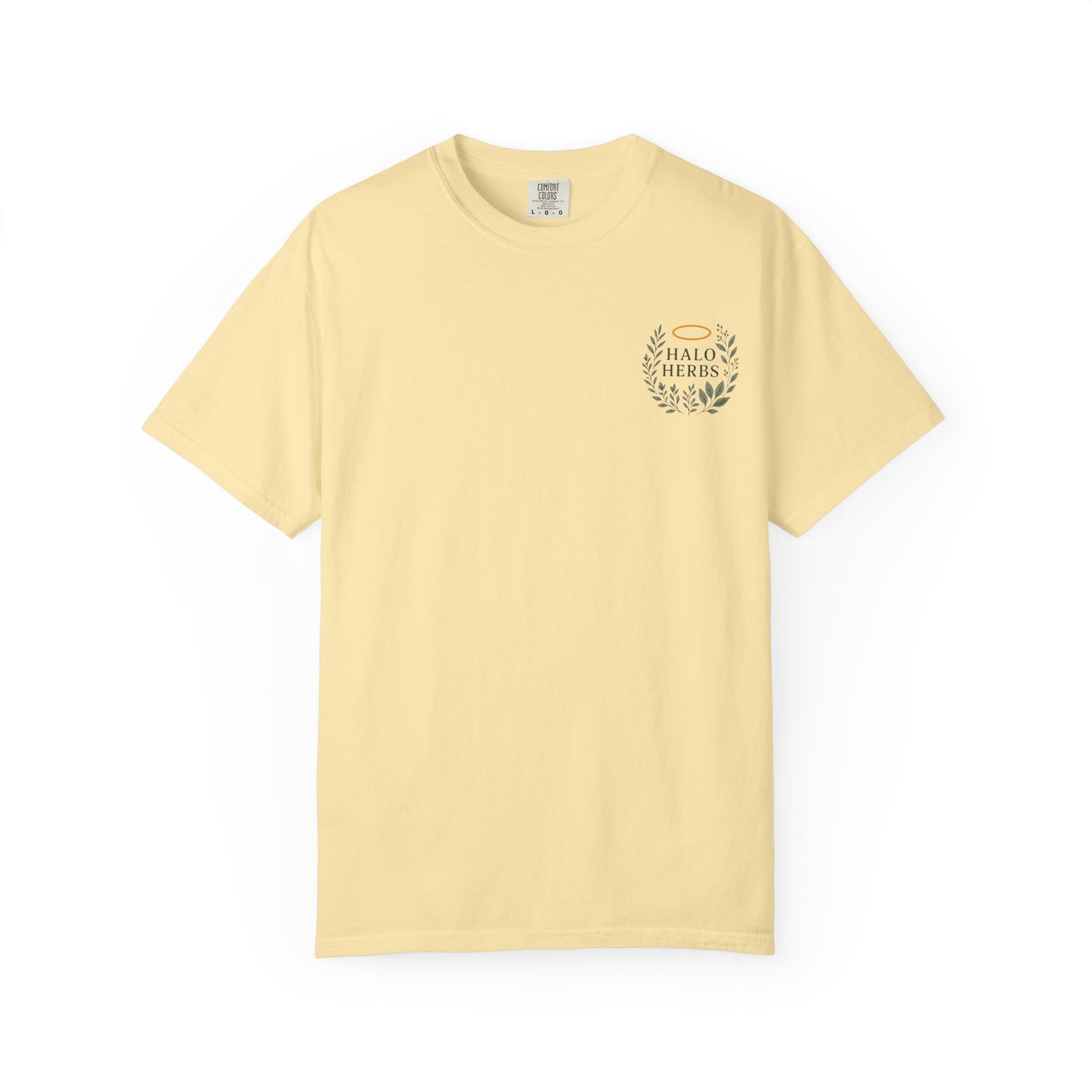 Halo Herbs T-Shirt — Logo Pocket Tee