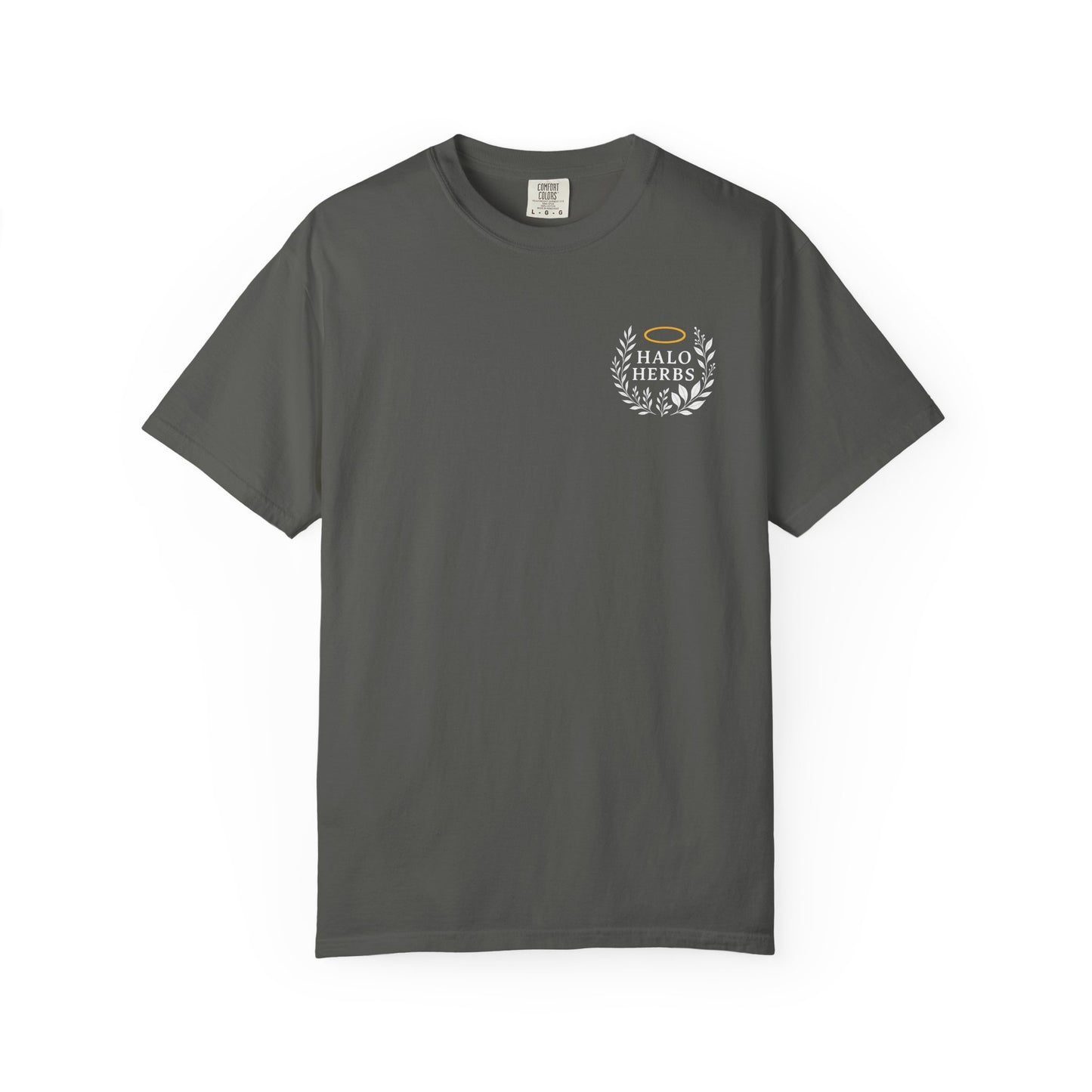 Halo Herbs Garment-Dyed Unisex T-Shirt - Casual Style for Everyday Comfort