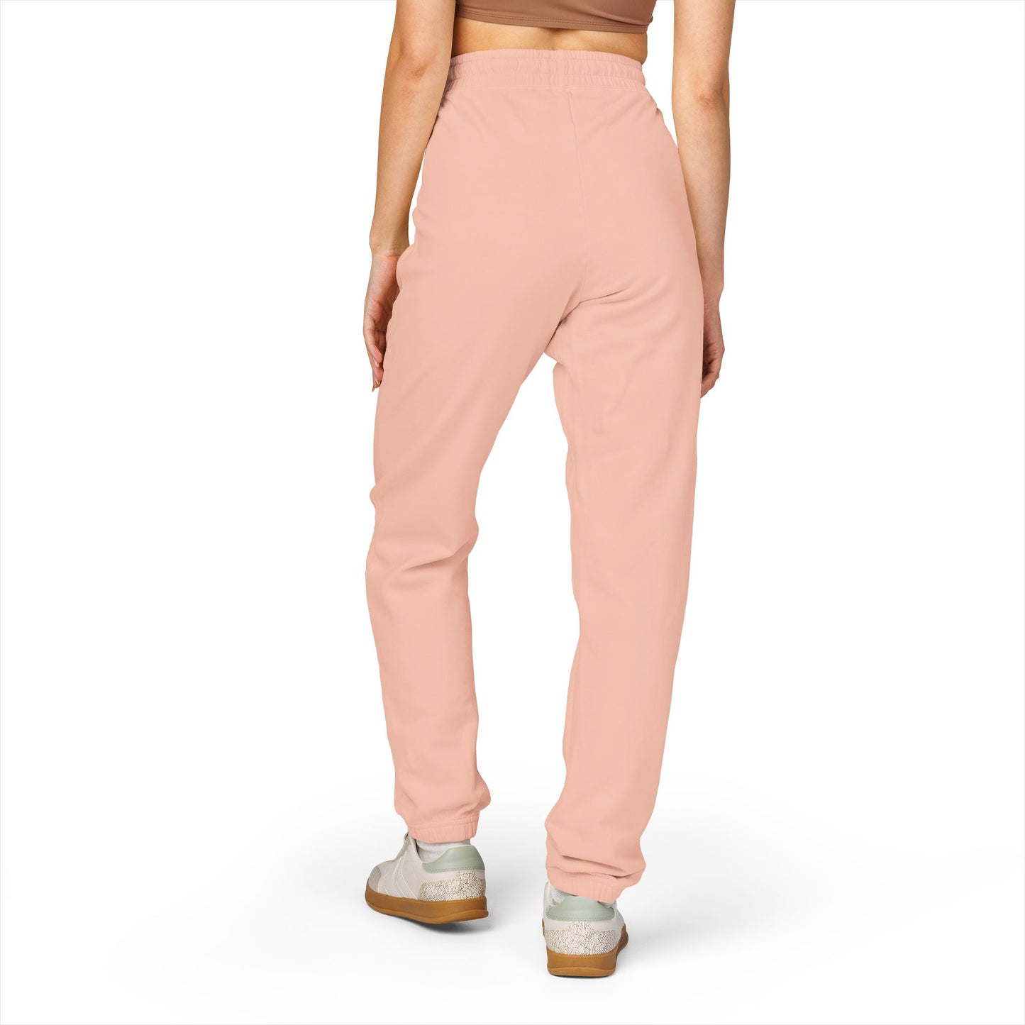 Garment-Dyed Fleece Sweatpants with Colorful Design, Cozy Loungewear, Casual Athleisure Pants, Perfect for Relaxation and Everyday Wear