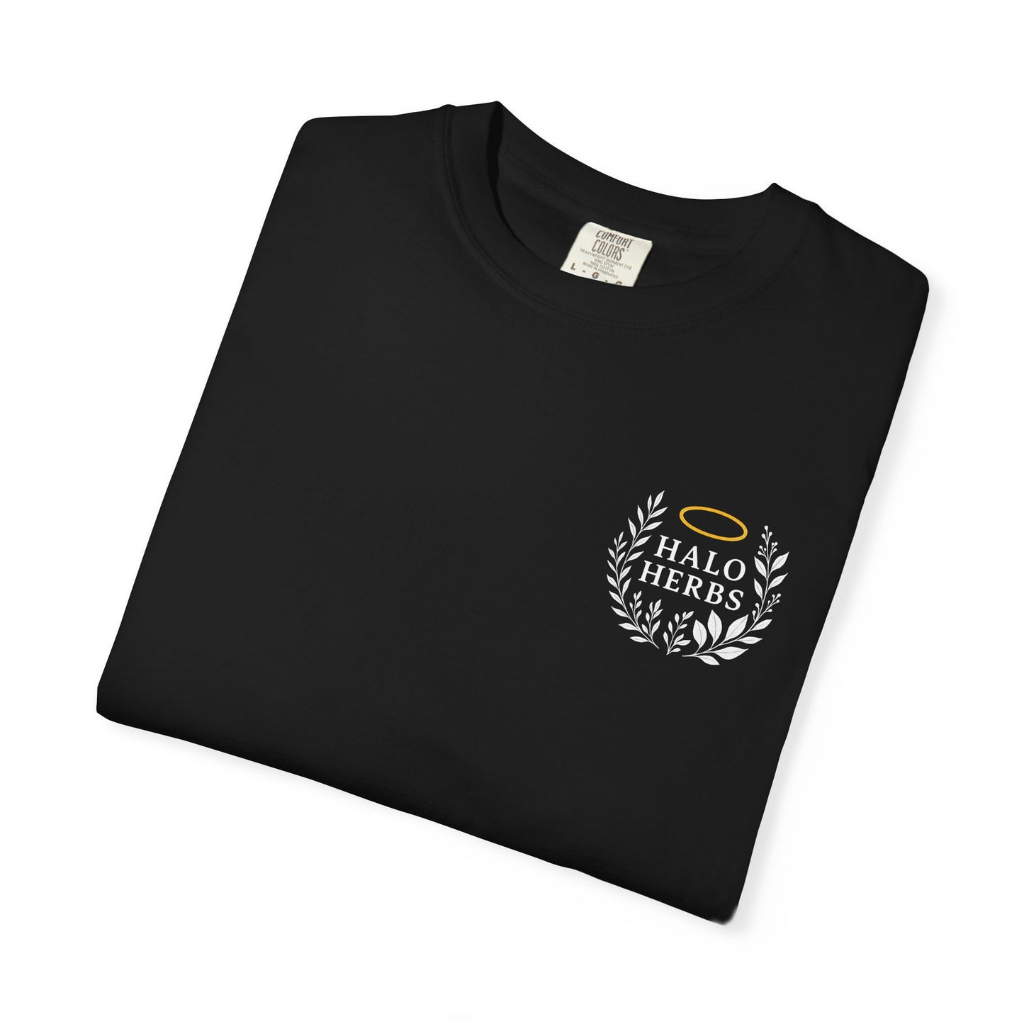 Halo Herbs Garment-Dyed Unisex T-Shirt - Casual Style for Everyday Comfort