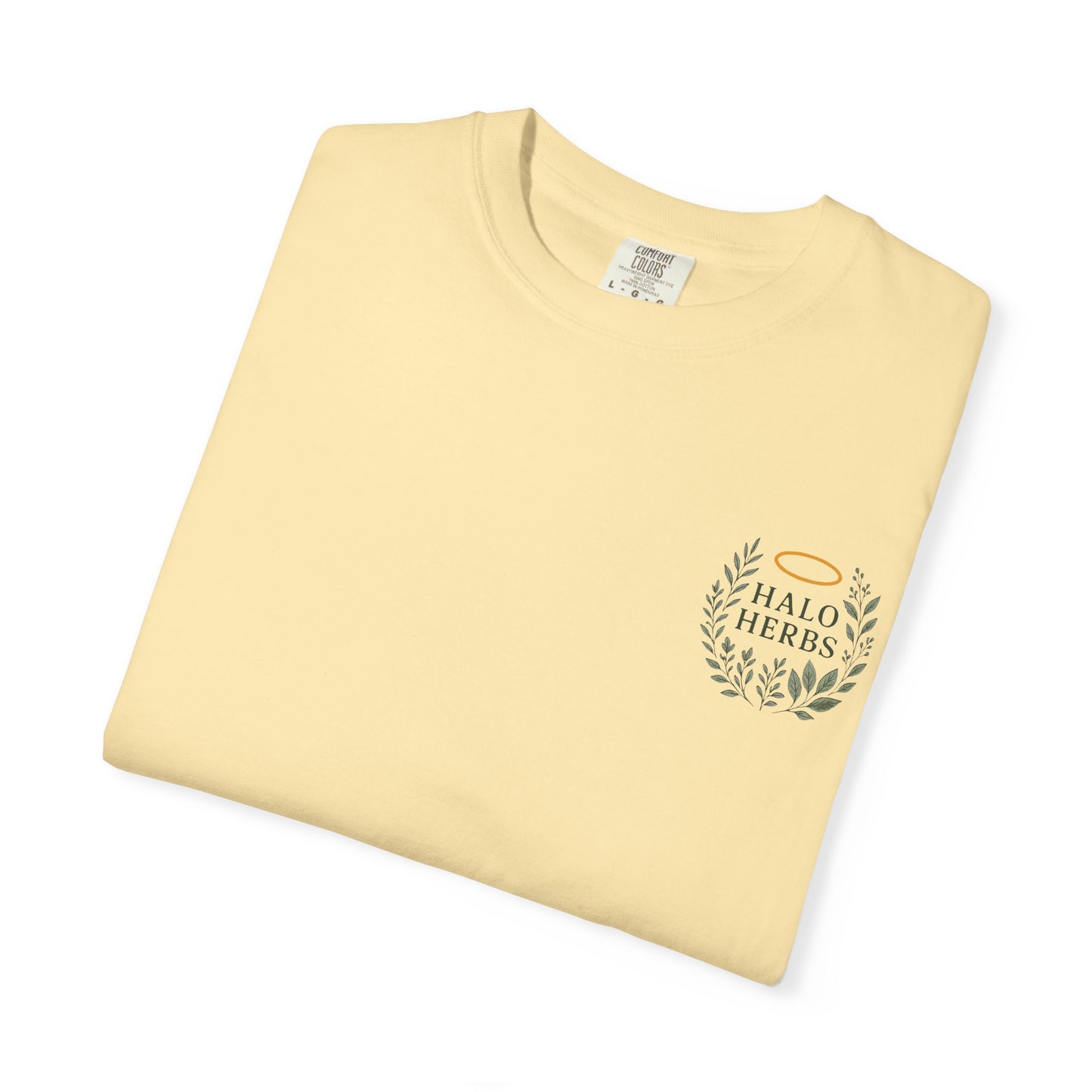 Halo Herbs T-Shirt — Logo Pocket Tee