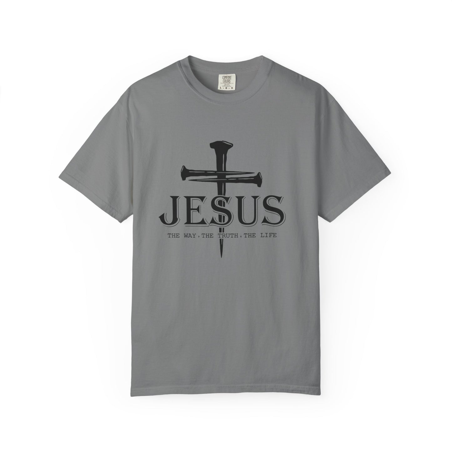 Jesus Cross Garment-Dyed T-Shirt