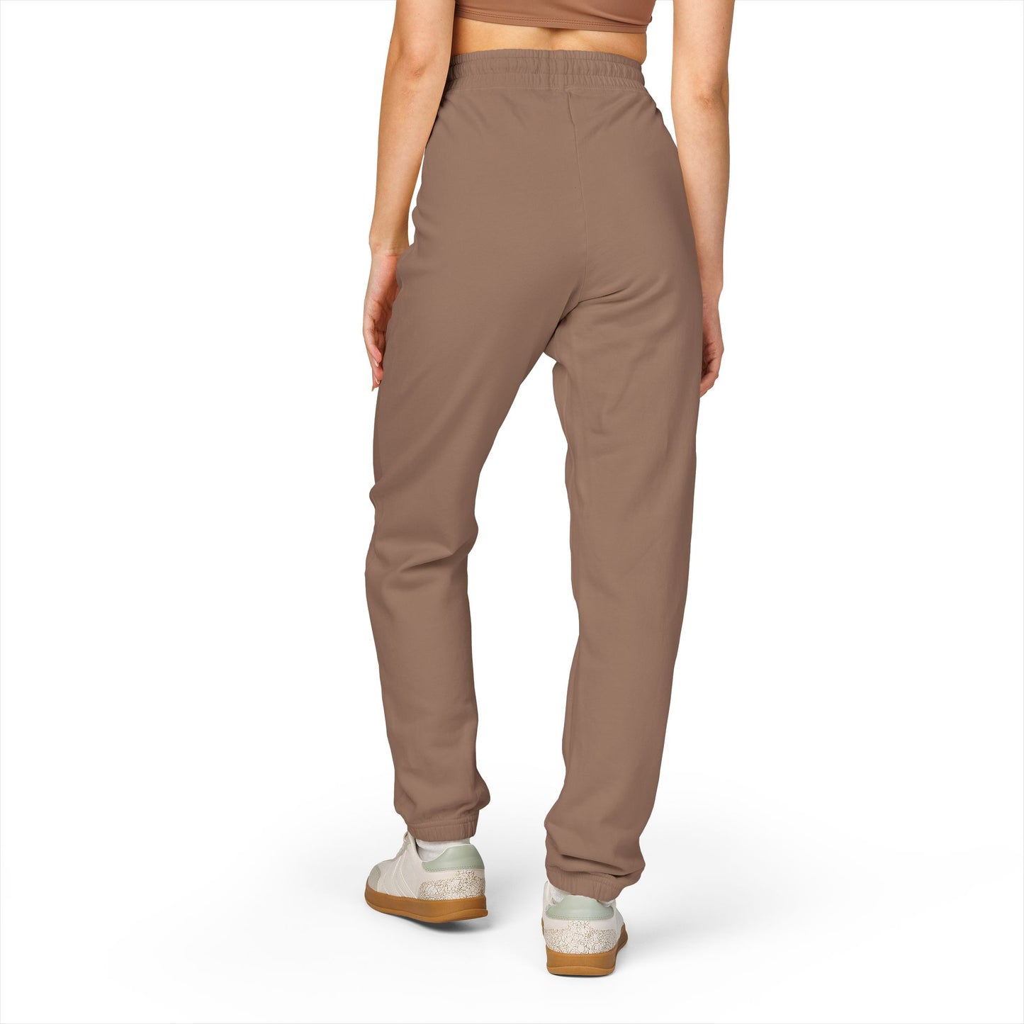 Halo Herbs Graffiti Garment-Dyed Fleece Sweatpants with Colorful Design, Cozy Loungewear, Casual Athleisure Pants, Perfect for Relaxation and Everyday Wear