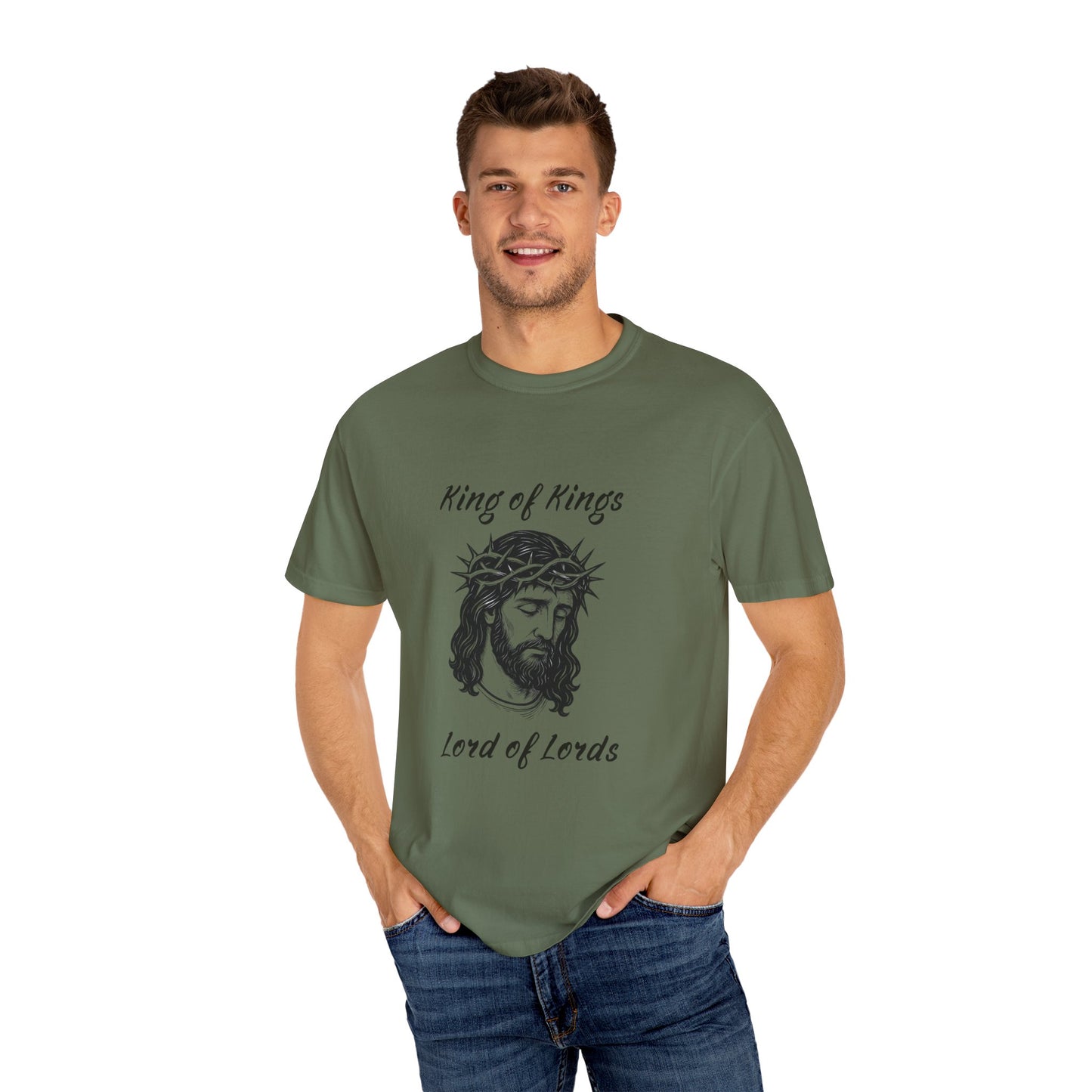 King of Kings Unisex Garment-Dyed T-shirt
